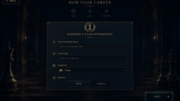 Career creation gameplay preview